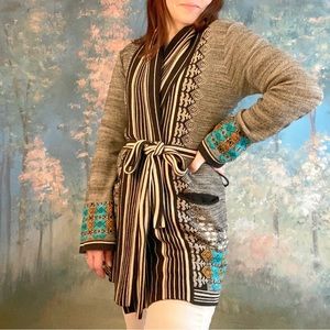 Twelfth Street by Cynthia Vincent - cardigan, size small